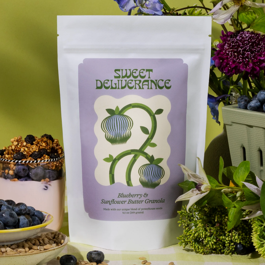 Blueberry & Sunflower Butter GlutenFree Granola Boketto Wellness
