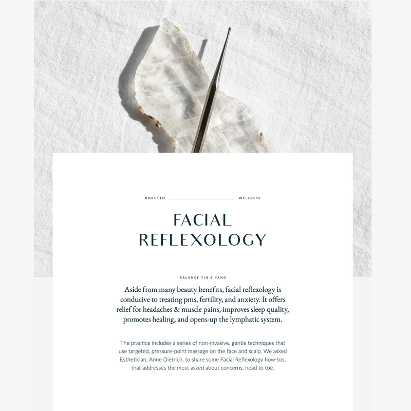 Facial Reflexology Free E-Book