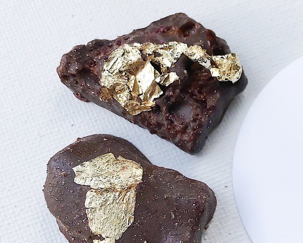 Recipe | Chocolate Dipped Rose Gold Honeycomb with Olivia Wilson