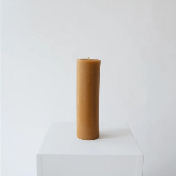 Pilar Beeswax Candle