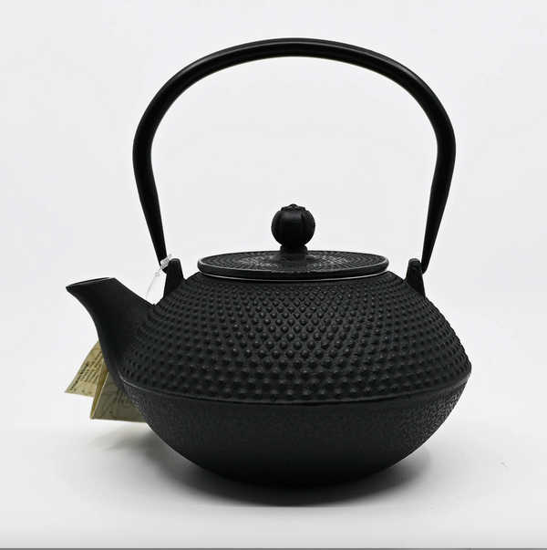 Cast Iron Tea Pot - Black