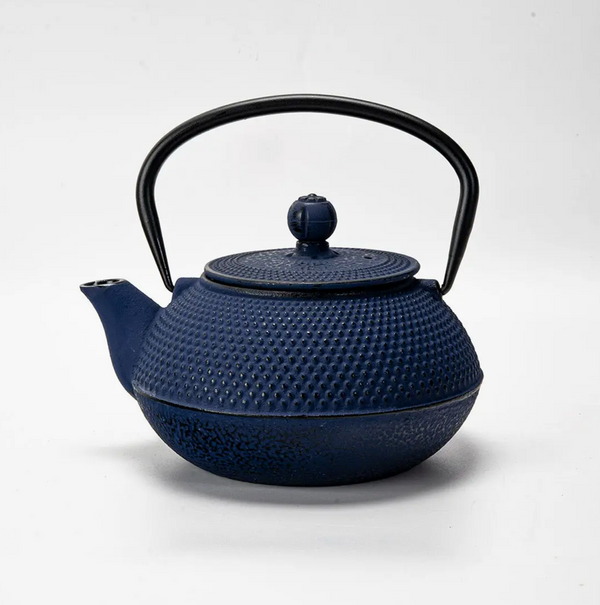 Cast Iron Tea Pot - Indigo