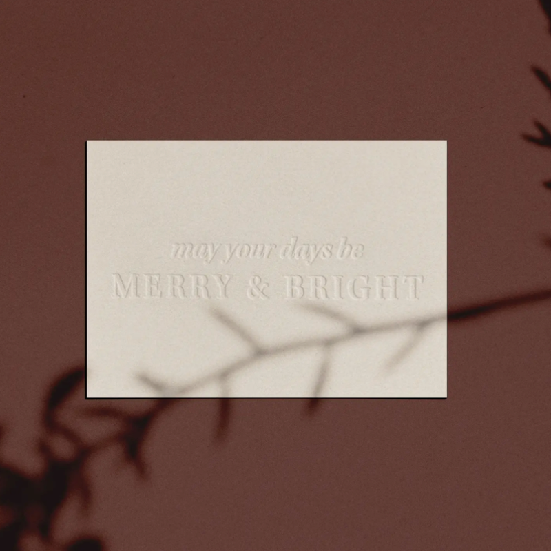 Holiday Greeting Cards + Envelopes