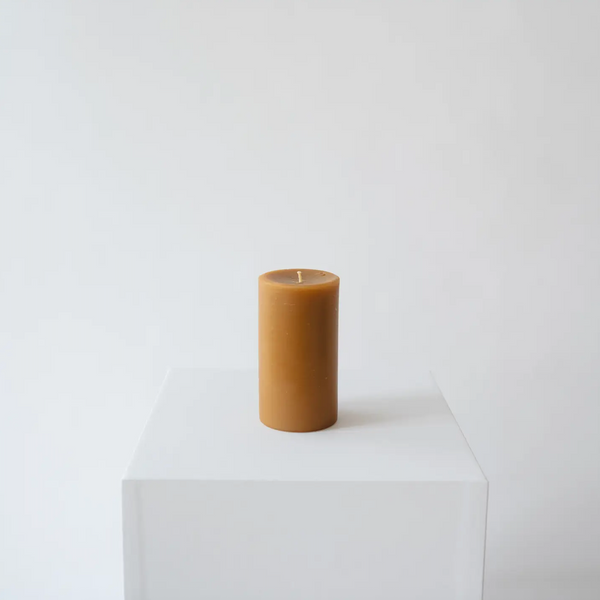 Mini Pillar Beeswax Candle