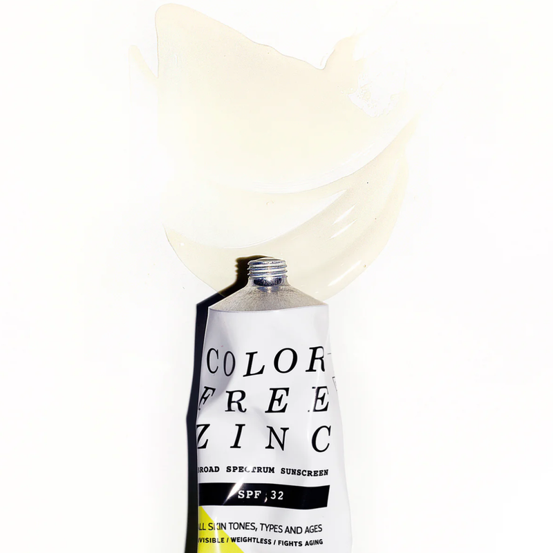 Color-free Zinc Broad Spectrum Sunscreen SPF 32