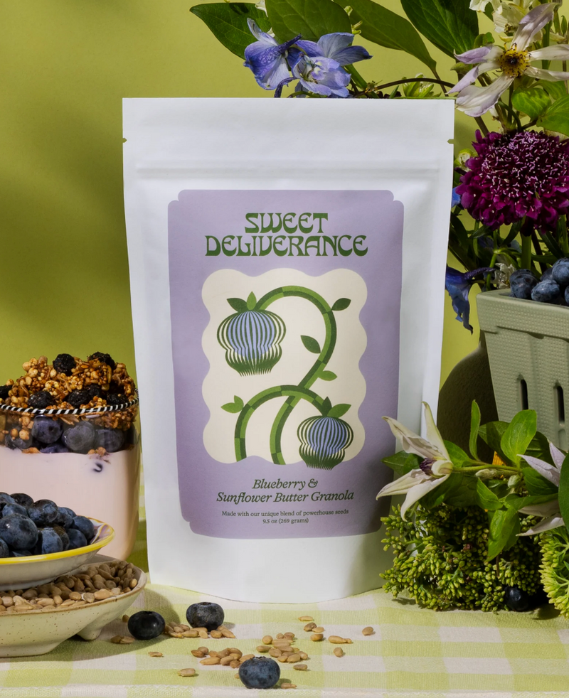 Blueberry & Sunflower Butter Gluten-Free Granola