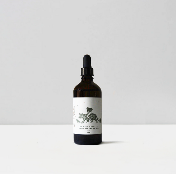 Be Well Daily Breast Massage Oil