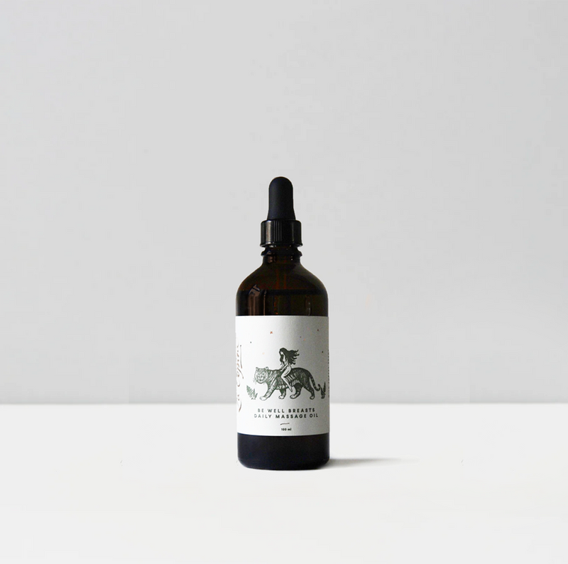 Be Well Daily Breast Massage Oil