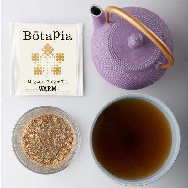 Organic Mugwort Ginger Tea