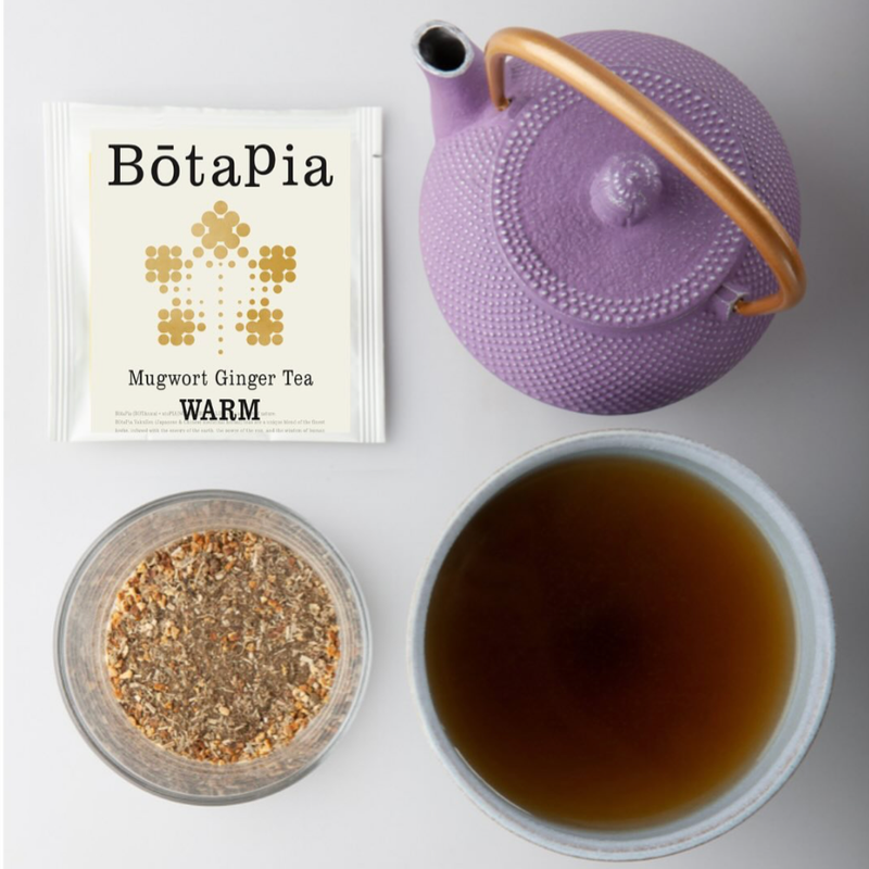 Organic Mugwort Ginger Tea
