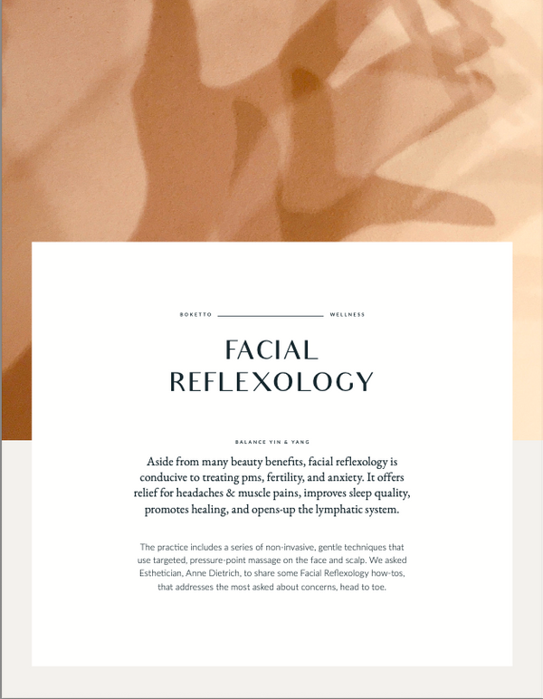 Facial Reflexology Free E-Book