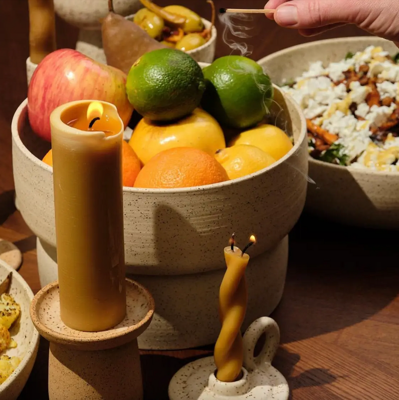 Pilar Beeswax Candle