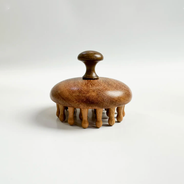 Sandalwood Round Scalp Massager