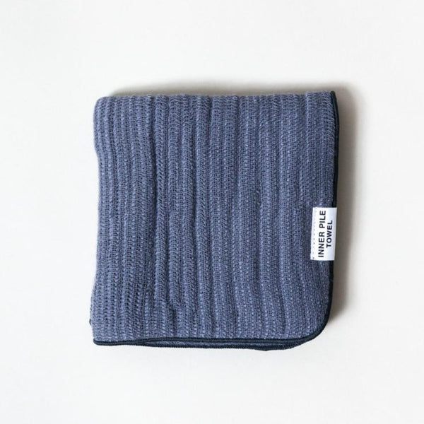 Inner Pile Washcloth in Charcoal